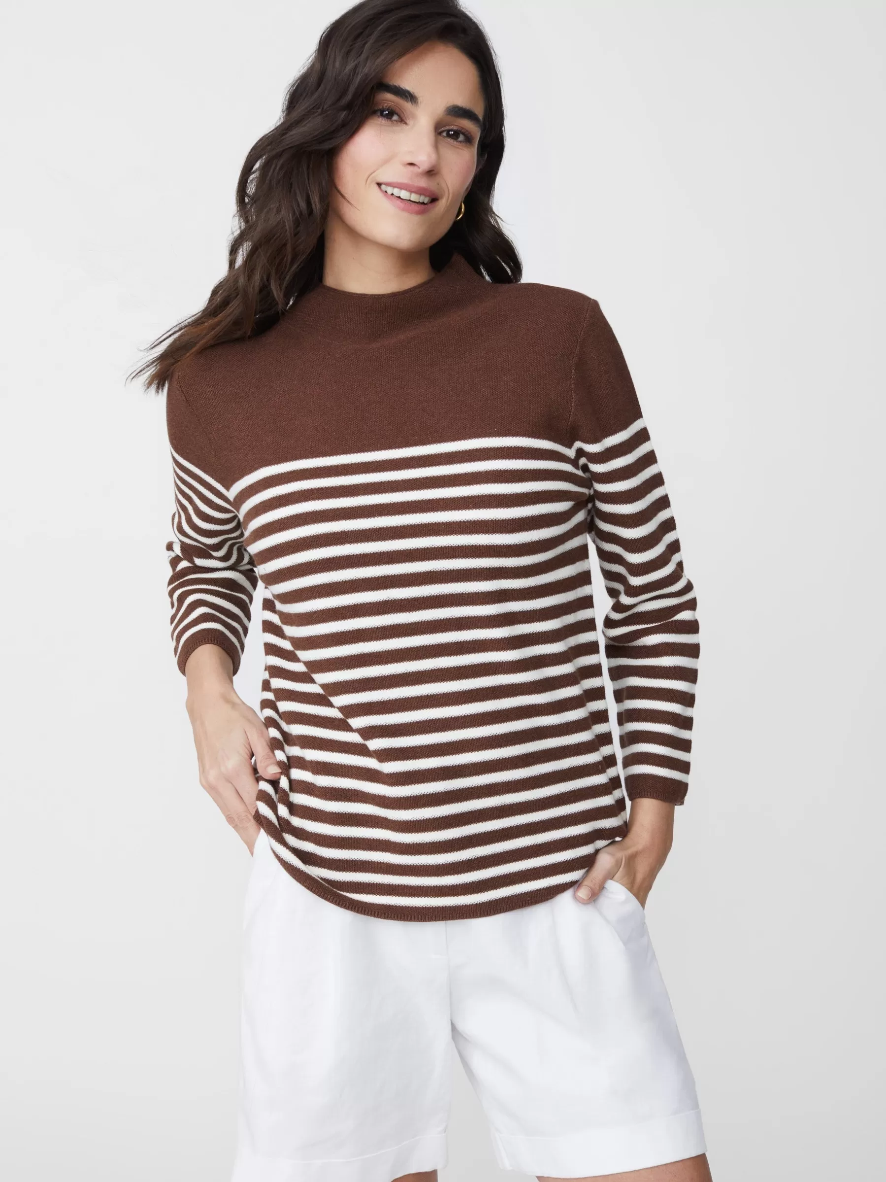 Fashion Virginie Sweater In Stripe Women Sweaters