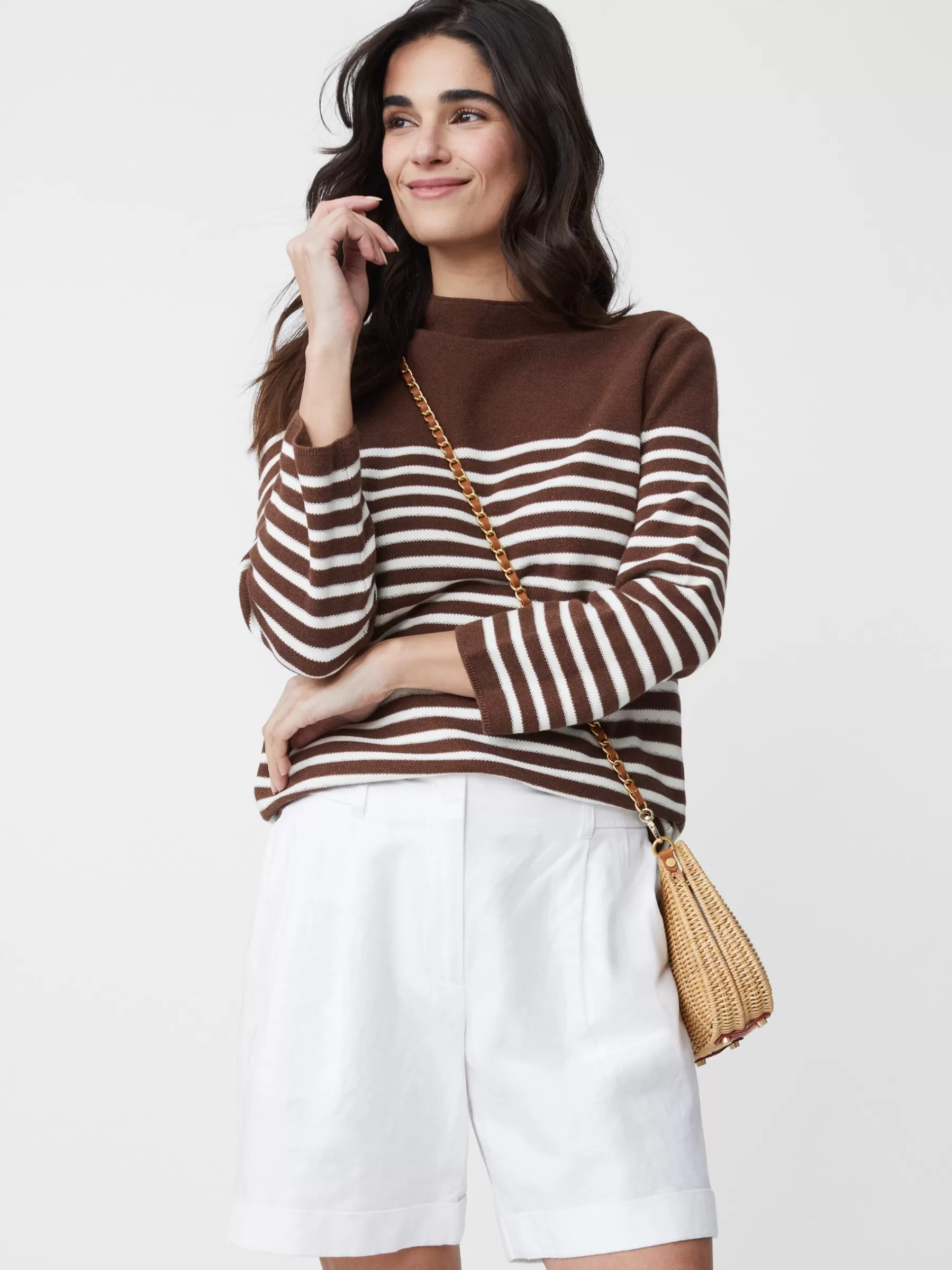 Fashion Virginie Sweater In Stripe Women Sweaters