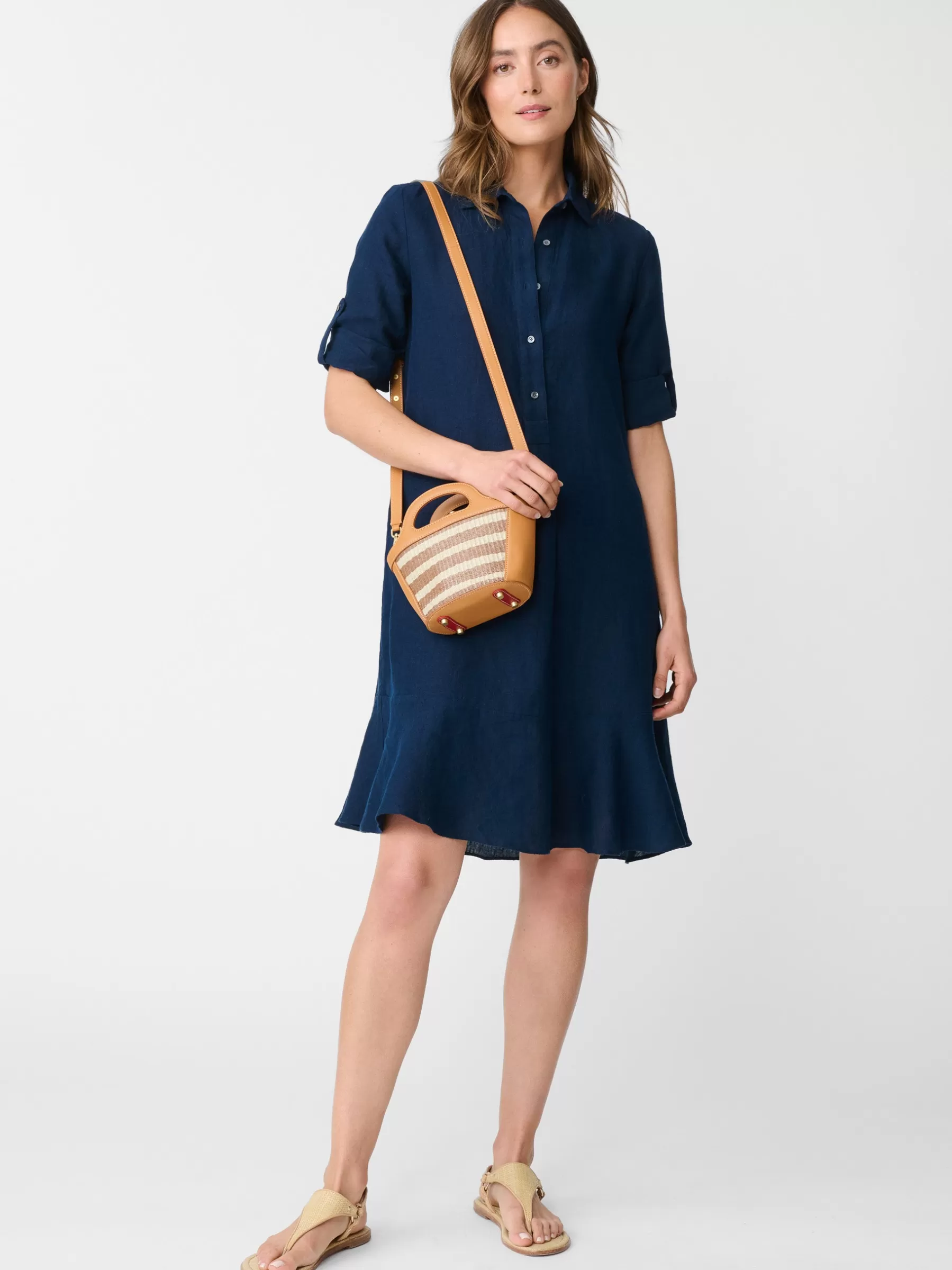 Flash Sale Wellesley Linen Dress Women Dresses