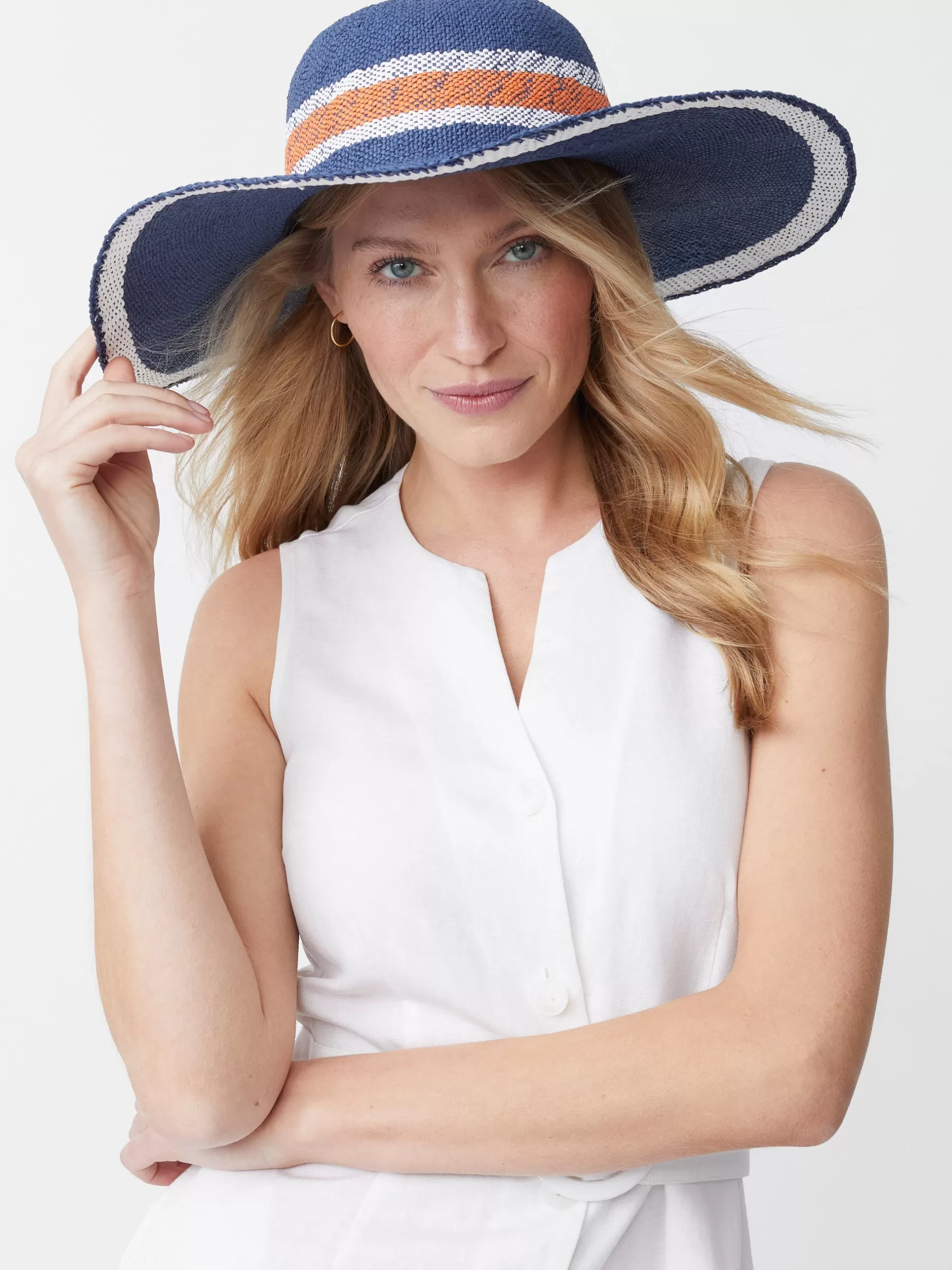 Sale Willemstad Straw Hat In Stripe Women Shoes & Accessories | Hats